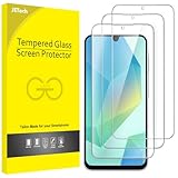 JETech Pellicola Protettiva per Samsung Galaxy A16 5G / 4G 6,7 Pollici, 9H Vetro Temperato Film, Anti-Graffio, HD Chiaro, Pacco da 3