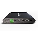 Krisdonia 50000mah Batteria Esterna per PC, Notebook, Cellulare - Power Bank in Alluminio con Display LED con 1x Type-C + 1x DC + 2X USB (Quick Charge) per MacBook, iPhone, Computer, Notebook, Tablet