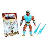 Masters of the Universe - Origins Bolt-Man, Action Figure, personaggio per combattimenti da gioco e da collezione, Giocattolo per Bambini 6+ Anni, HKM66