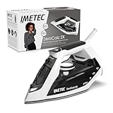 Imetec ZeroCalc Z1 2800 - Ferro da Stiro a vapore - Tecnologia Anticalcare - Piastra Ceramica ad Alta Scorrevolezza - Tecnologia a Risparmio Energetico - 2200 Watt - Colpo Vapore 130 g - Calc Clean