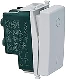 VIMAR Interruttore Illuminabile 2p 16ax Della Serie Plana Bianco