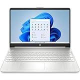 HP Laptop 15s-fq5001sl, Intel Core i5-1235U, RAM 8GB DDR4, SSD 512GB, Intel Iris Xe, Display 15.6” FHD SVA, Antiriflesso, Wi-Fi, Lettore SD, Webcam HD, Windows 11, Argento