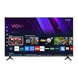 KIANO Elegance 40 Pollici Smart TV VIDAA – Full HD 1080p, DLED, WiFi, DVB-T2/S2/C, 3× HDMI, 2× USB, Audio Dolby, Design Senza Cornici