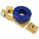 Bolatus Interruttore di separazione della batteria, 12 V/24 V, interruttore principale della batteria, interruttore della batteria, interruttore principale per auto, camion, barca, veicoli