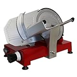 Celme - Affettatrice ALFA-250-ROSSA - Acciaio Antiaderente - Lama 250 mm - 41x51x34.5 cm