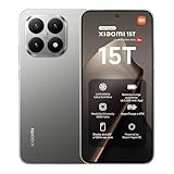 Xiaomi 15T, Smartphone 12+512GB, Display da 6,83' 120Hz, MediaTek Dimensity 8400-Ultra, Obiettivo ottico Leica Summilux da 50MP, 5500mAh, Garanzia 2 Anni, Titanio, Caricabatterie non incluso