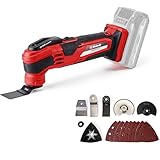 Einhell Utensile Multifunzionale a Batteria Varrito, Nero/Rosso, Solo: Senza Batteria o Caricabatterie