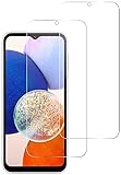 QUITECO Vetro Temperato per Samsung Galaxy A14 / A14 5G [2 Pezzi] Vetrino Protettivo Pellicola Protezione Schermo