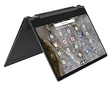 Lenovo IdeaPad Flex 5 Chromebook Convertibile - Display Touch 13.3' FullHD, Processore Intel Celeron 6305, 64 GB eMMC, RAM 4 GB, Chrome OS, USI Pen, Grigio (Iron Grey)