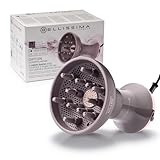 Bellissima Imetec Diffon Ceramic & Argan: Diffusore per Capelli Ricci con Olio di Argan per Ricci Definiti, Luminosi e Idratati – Azione Anti-Crespo, Asciugatura Delicata, Doppio Voltaggio