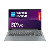 Lenovo IdeaPad Slim 3 Notebook 15,6” FHD (1920x1080), Intel Core i3-N305, RAM 8 GB, 512 GB SSD, Grafica Integrata, WiFi 6, Windows 11 Home - Arctic Grey