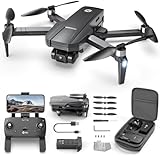 Holy Stone HS720R GPS Drone con Gimbal a 3 assi Telecamera 4K EIS, 3KM FPV Trasmissione 5GHz, 26 Min di Volo, Motore Brushless, Seguimi/Ritorno Automatico, RC Quadcopter per Principianti Adulti