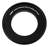 Fotodiox Anello di inversione macro compatibile con filettatura filtro da 77 mm su fotocamere Canon RF-Mount, per obiettivi a montaggio inverso