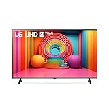 LG UHD 43'', Serie UR75, Smart TV 4K, 43UR75006LK, Processore α5 Gen6, HDR10 Pro, Filmmaker Mode, Game Optimizer, Wi-Fi, webOS 23, Alexa, Sports Portal, 3 HDMI, 2 USB