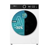 Hisense WF5I8043BWF Lavatrice slim a Carica Frontale 8 kg, Classe A-30%, 1400 rpm, 15 Programmi, Connectivity, Vapore, Refresh, Display Touch, Maxi Cestello, Programma Rapido, Alta sostenibilità