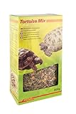 Lucky Reptile Tortoise Mix 800g vegetale e ricco di fibra grezza - Miscela di erbe di prato con carote e fiori di calendula - per tutte le tartarughe di terra e i rettili erbivori