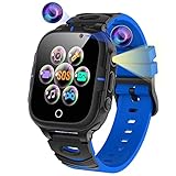 ELEJAFE Orologio Smartwatch Bambini con 24 Giochi, Smartwatch Bambini Telefono per Ragazzo e Ragazza Musica Fotocamera SOS Cellulare Torcia Sveglia, Orologio per Bambino Regalo di Compleanno