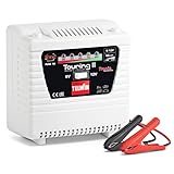 Telwin Touring 11 Caricabatterie con Controllo Elettronico Tronic, 6V/12V, Led Stato di Carica