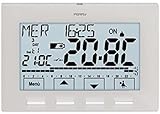 ECI ELETTROFORNITURE Perry 1CRCR028B Cronotermostato per Parete, Bianco