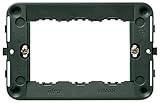 Vimar 16713 Supporto 3 Moduli, Grigio