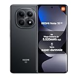 XIAOMI Redmi Note 15 5G, Smartphone 8+256GB, Design ultrasottile, Resistenza IP65, Fotocamera super nitida da 108 MP, Display FHD+ da 6,77', Nero, Garanzia 2 anni, Caricatore non incluso