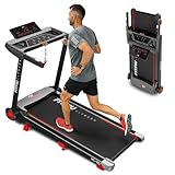 Tapis Roulant Pieghevole con Inclinazione 9% FITFIU Fitness 4 in 1 Velocità Regolabile 14 km/h con Connettività APP e Frequenza Cardiaca Supporto per Tablet Walking Pad Compatto MC-160
