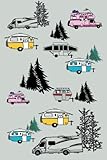 Camping Notebook, for campers, trailers, motorhomes, tent trailers, RV's and everyone who loves camping notebook: Cute camping theme notebook, perfect ... love the outdoors, camping is for everyone,