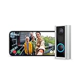 Ring Spioncino digitale con videocamera (Door View Cam) | Spessore porta: 54-75 mm (versione consigliata) | Videocitofono senza fili, HD a 1080p e wi-fi | Ring Home: 30 gg. prova gratuita