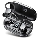 Cuffie Bluetooth, 2026 Auricolari Bluetooth 5.3 con 4 Mic, Cuffie Wireless In Ear HiFi Stereo, 128 Ore LED Display, Touch Control, Cuffie Senza Fili IP7 Impermeabili, per Sport Running, USB-C