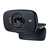 Logitech C525 Webcam Portatile, HD 720p/30fps, Videochiamata HD Widescreen, Pieghevole, ‎Correzione Luce HD, Messa a Fuoco Automatica, Per Skype, FaceTime, ‎Hangouts, PC/Mac/Laptop/Macbook/Tablet