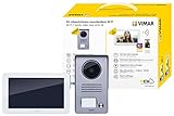 Vimar K40945 Kit Videocitofono Smart Monofamiliare Con Monitor Touch Screen Vivavoce Wifi, 1 Alimentatore Multispina, ‎Bianco, ‎26.5 x 10.8 x 20 cm, 1.45 Kg