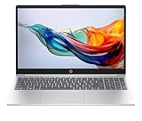 HP Laptop 15-fc0022sl, PC Portatile 15', Display FHD, Notebook, (AMD Ryzen 7 7730U, RAM 16GB, SSD 512GB, Windows 11), Computer Portatile, Uso quotidiano, Tastiera Italiana, QWERTY, Argento