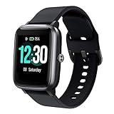 Harikiri Smartwatch Cinturino Compatibile per ID205L,19mm Silicone Cinturino Orologio per Veryfitpro,Yamay fitness,GRV,Popglory,Blackview,UMIDIGI,ID205S ID205G ID215G ID216 SW020 SW023 WF021