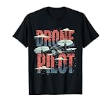 Pilota Di Droni Quadricotteri Idea Regalo Volante Drone Maglietta