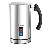 Montalatte elettrico automatico da 500 watt 240 ml in acciaio inossidabile adatto per rivestimento antiaderente schiuma di latte caldo e freddo facile da pulire