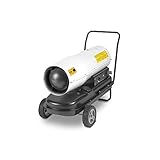TROTEC Riscaldatore diesel IDE 60 D – potenza termica 60 kW – volume d'aria ventilatore riscaldatore olio 1100 m³/h – riscaldatore da cantiere