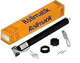 Rollmatik | Motore per Tapparelle Elettriche Portata 100Kg 50Nm Finecorsa Meccanici, Manovra Di Soccorso e Snodo. Senza Asta. Apertura Automatica Persiane