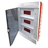 Quadro elettrico centralino 36 moduli DIN box incasso oppure superficie scatola IP40 interruttori modulari (Incasso)