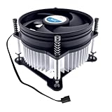 JZK Ventola CPU I30 con dissipatore di calore per presa Intel 115X 1200 1151 1150