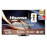 Hisense TV 65' Mini-LED 165Hz 4K 2025 65U8Q, Octagonal Stand, Dolby Atmos Multi-Channel Surround 4.1.2, Smart TV VIDAA U9 con 1000+APP, Dolby Vision IQ, HDR 10+, 165Hz Game Mode Ultra, Alexa Built-in