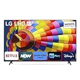 LG UHD 65'', Serie UT8000 2024, 65UT80006LA, Smart TV 4K, Ultra HD, Processore α5 Gen7, 20W, 3 HDMI, HDR10 Pro, Filmmaker Mode, Game Optimizer, Alexa, Wi-Fi, webOS 24, Telecomando Puntatore