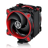 ARCTIC Freezer 34 eSports DUO - Dissipatore CPU semi-passivo con 2 ventole da PWM 120 mm per Intel e compatibile con AMD, Dissipatore per CPU con raffreddamento, LGA1700 compatibile - Rosso