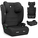 KikkaBoo Seggiolino Auto 15-36 kg i-AID, Gruppo 2/3, i-Size 100-150 cm, da 3,5 a 12 Anni, Poggiatesta Regolabile 13 Posizioni, Nero