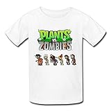 Fireti Bambini Geek Piante VS. Zombies t-Shirt by Mjensen bWhite Taglia Unica