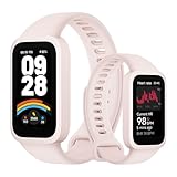 XIAOMI Smart Band 9 Active, Schermo TFT 1.47', Monitoraggio Salute: SpO2, Frequenza Cardiaca, Sonno e Stress, 50 modalità sportive, Resistenza Acqua 5 ATM, Durata Batteria 18 giorni, Rosa