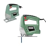 KOMBO - Seghetto Alternativo con 1 Lama, 400W - 230V, 3000 giri/min - Seghetto per Legno e Vricolage, Taglio preciso, Impugnatura Ergonomica