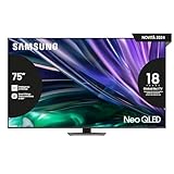 Samsung TV QE75QN85DBTXZT Neo QLED 4K, Smart TV 75' Processore NQ4 AI Gen2, Simple Chamfer, DVBT-2, Q-Symphony & Dolby Atmos, Integrato Alexa, compatibile Bixby e Google Assistant, Carbon Silver 2024