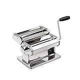 Girmi IM90 Macchina Per La Pasta, 9 Regolazioni, Rulli In Alluminio Da 15 Cm, Acciaio INOX