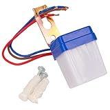 Sensore Crepuscolare da Esterno, Photo Cell Sensor, 220V 6A IP44, Mini Interruttore Crepuscolare, Sensore di luce, controllo automatico della luce