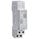VEMER VE073300 LSM-01 – Temporizzatore Luci Scale Elettromeccanico da 1 Modulo DIN, 230V AC, 1 Relè 16A, Grigio Chiaro